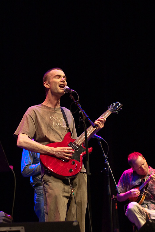 Thomas on guitar