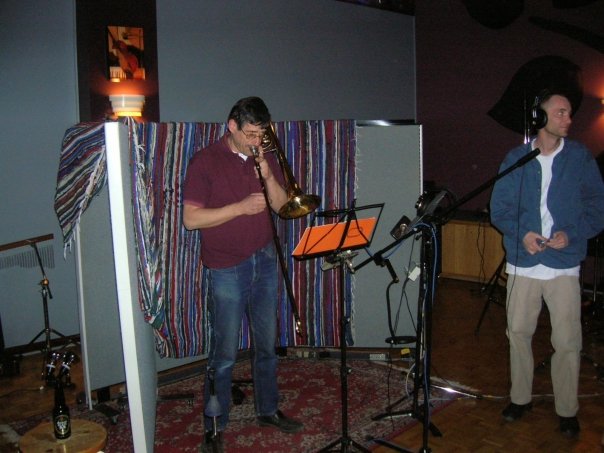 Thomas in studio 2